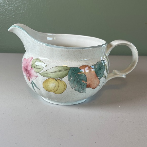 Mikasa Other - Mikasa Country Classics Fruitage DC026 Gravy‎ Boat Made in Japan Retired Vintage